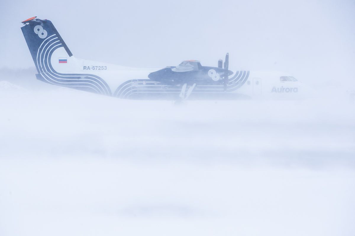 Во время циклона